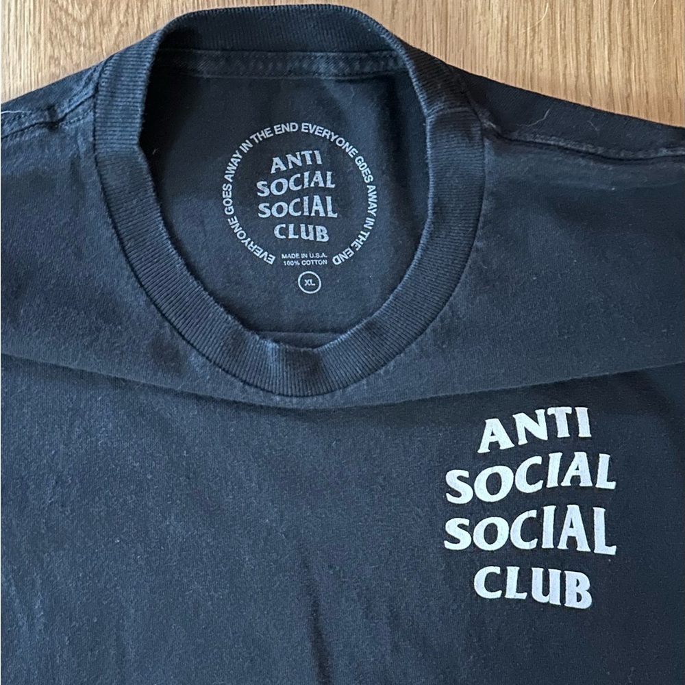 Anti Social Social Club T-Shirt - Picture 3 of 3